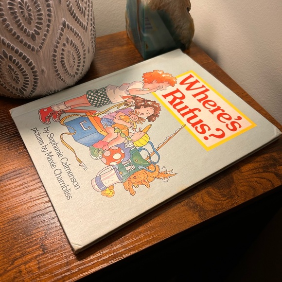 (10/$25) 1988 Where's Rufus? Children's Book - Picture 16 of 16